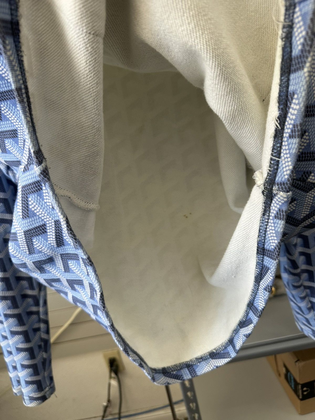 Bravest Studios BRAVEST STUDIOS GOYARD MONOGRAM PRINT HOODIE Size US L / EU 52-54 / 3 - 7 Thumbnail