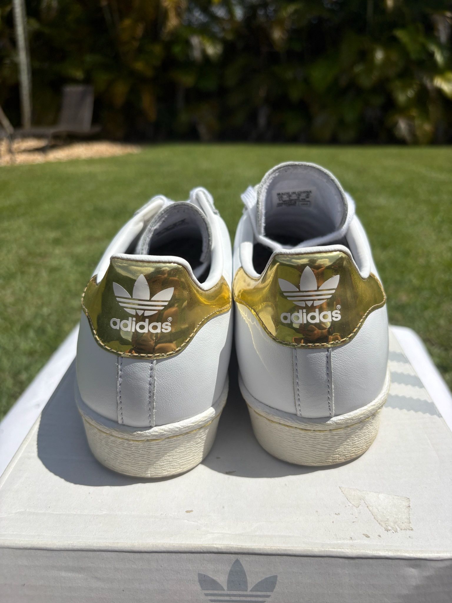 Adidas Adidas old Heel Superstar Size US 8.5 / EU 41-42 - 7 Thumbnail