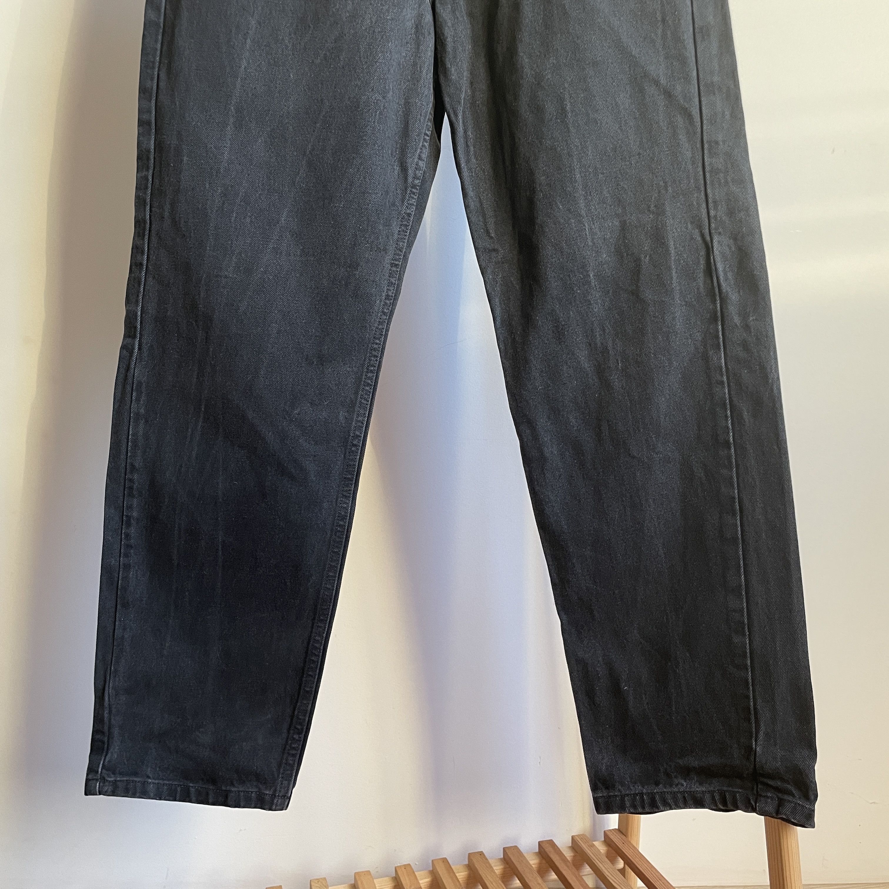 Harley Davidson Harley Davidson Vintage Relaxed Leg Washed Black Denim Size US 33 - 5 Thumbnail
