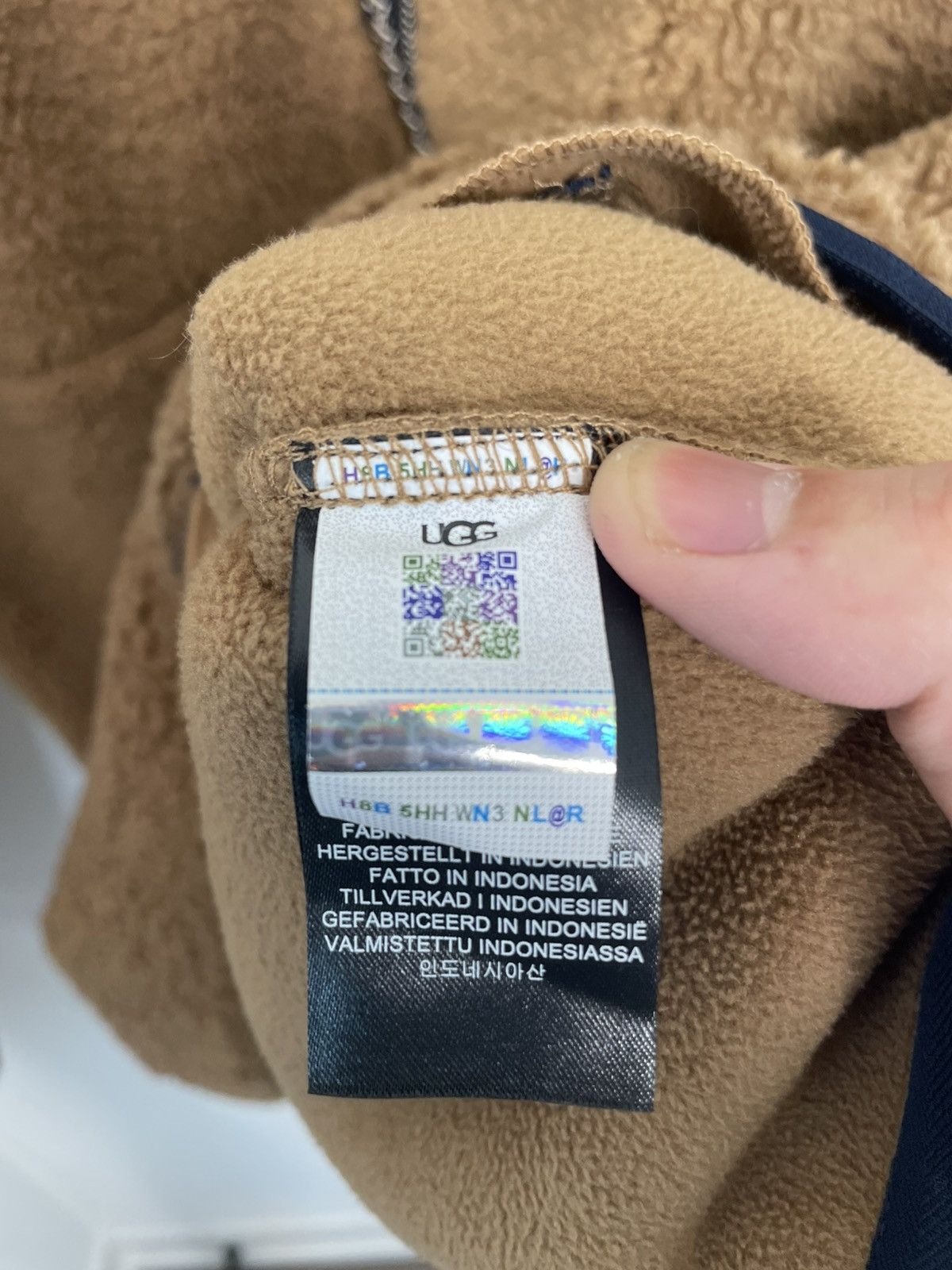 Ugg UGG Tasman Fleece Half Zip Pullover Sweatshirt Brown Medium Size US M / EU 48-50 / 2 - 5 Thumbnail