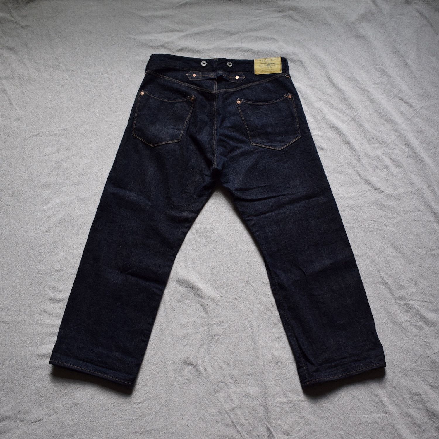 Stevenson Overall Co. 1930's Denim Waist Overalls - Stevenson Overall Co. - Sz 32 Size US 32 / EU 48 - 6 Thumbnail