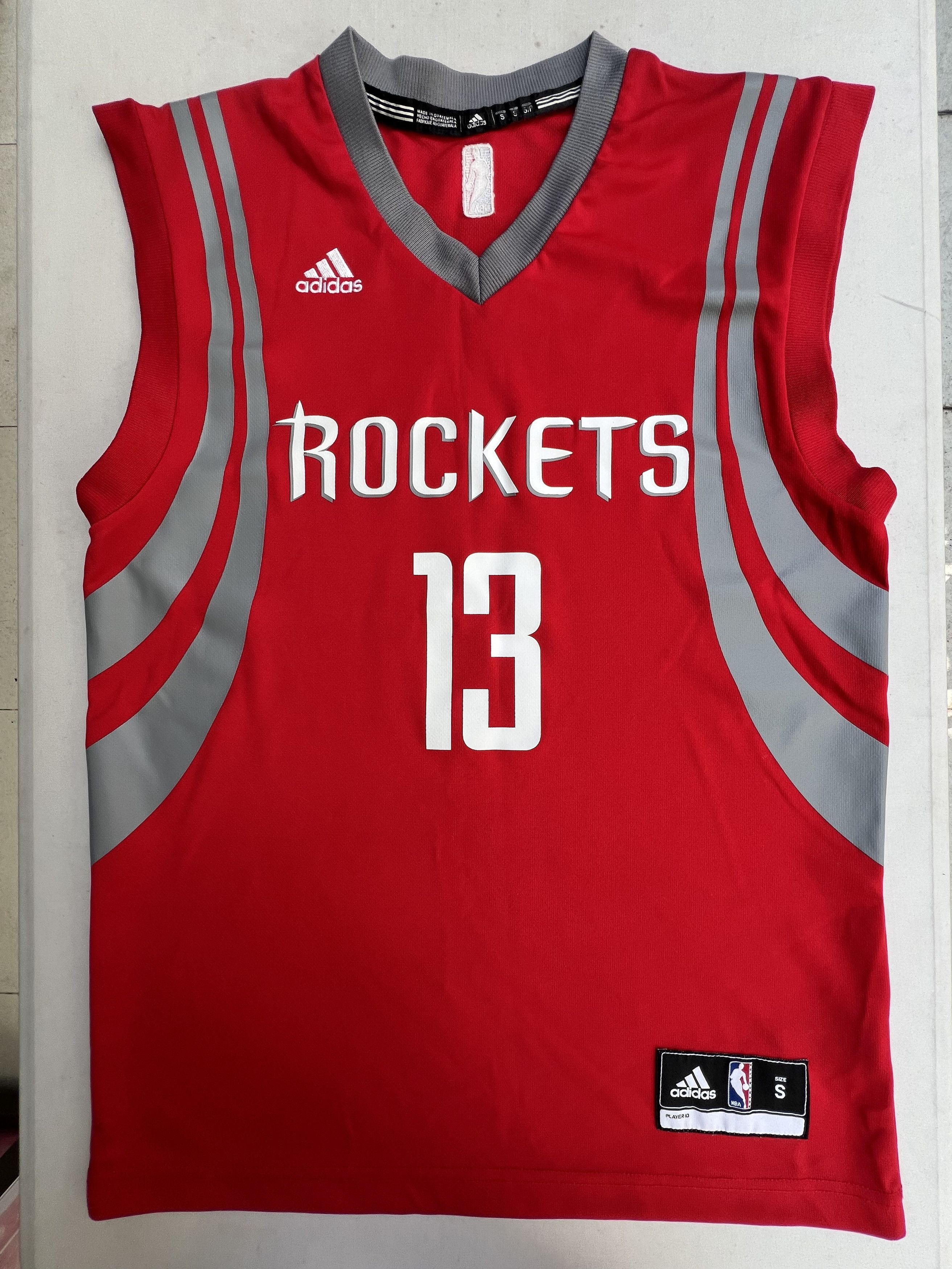 Adidas × NBA James Harden Houston Rockets Red Swingman Jersey Size US S / EU 44-46 / 1 - 1 Thumbnail