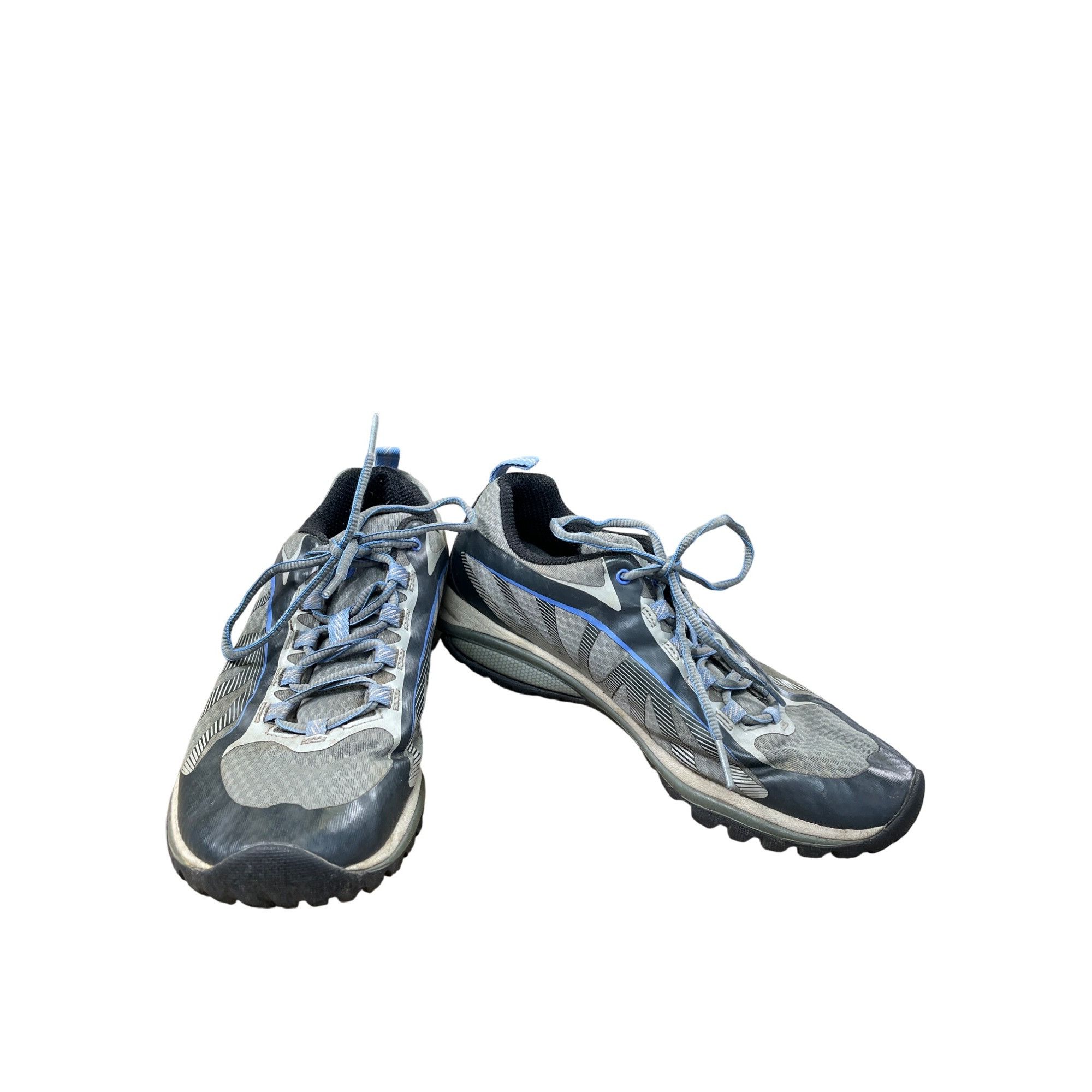 Merrell Merrell Womens Gray Blue Hiking Trail Sneakers Shoes size 7. Size US 7.5 / IT 37.5 - 1 Thumbnail