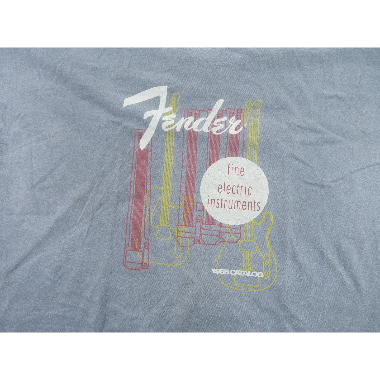 Anvil Fender Guitars Gray T-shirt Sz 2XL 1990s Size US XXL / EU 58 / 5 - 2 Thumbnail