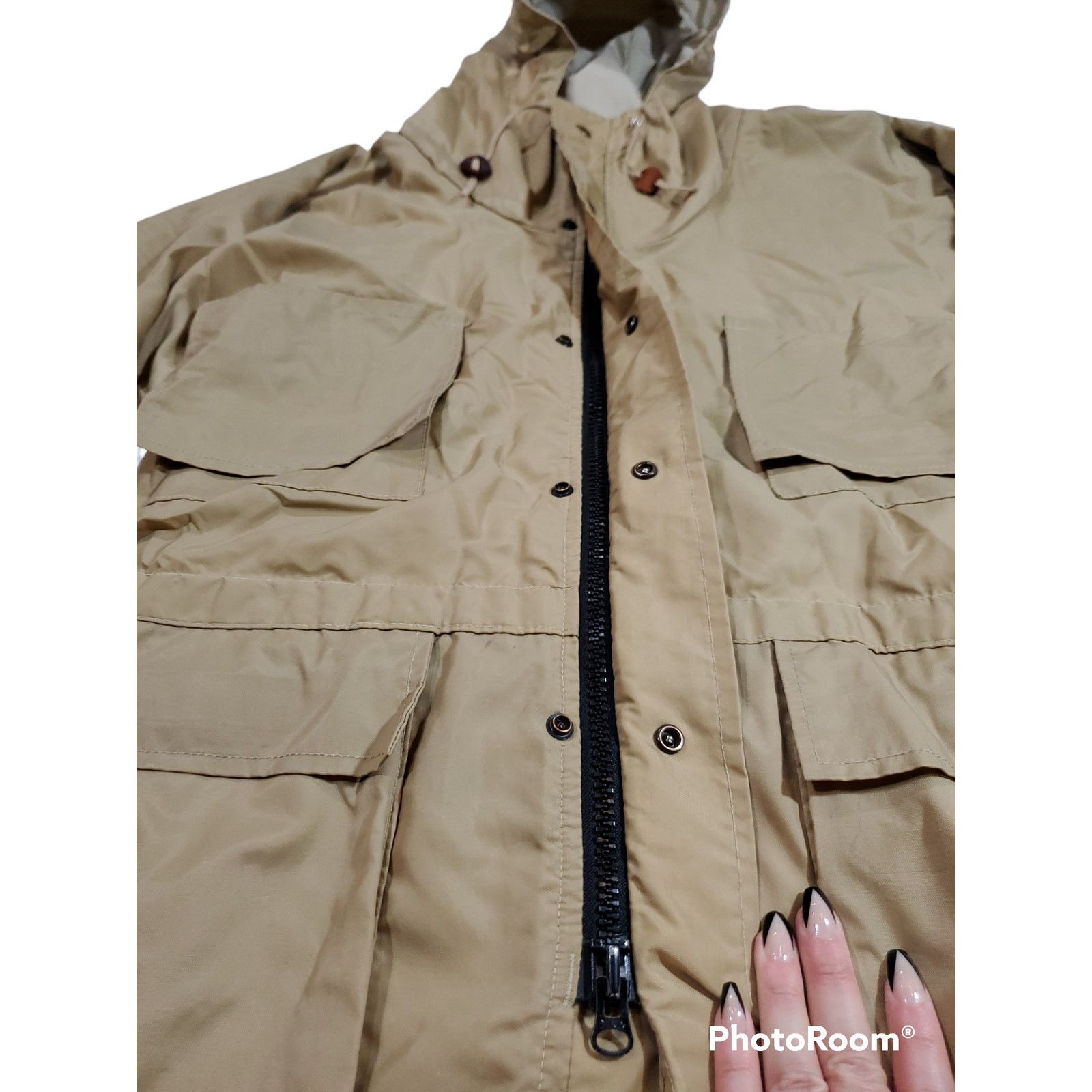 Columbia Columbia | Vintage Tan Cinched Shooting Jacket | Size XL Size US XL / EU 56 / 4 - 3 Thumbnail