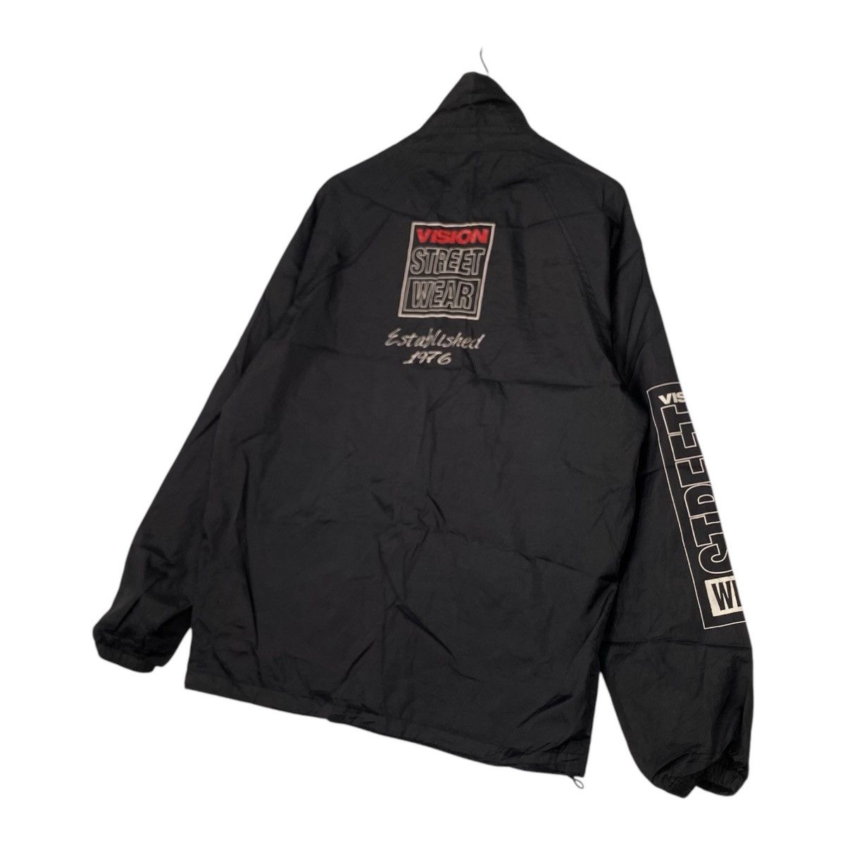 Designer × Vintage Vintage Lightjacket Vision Street Wear black Size US XL / EU 56 / 4 - 7 Thumbnail