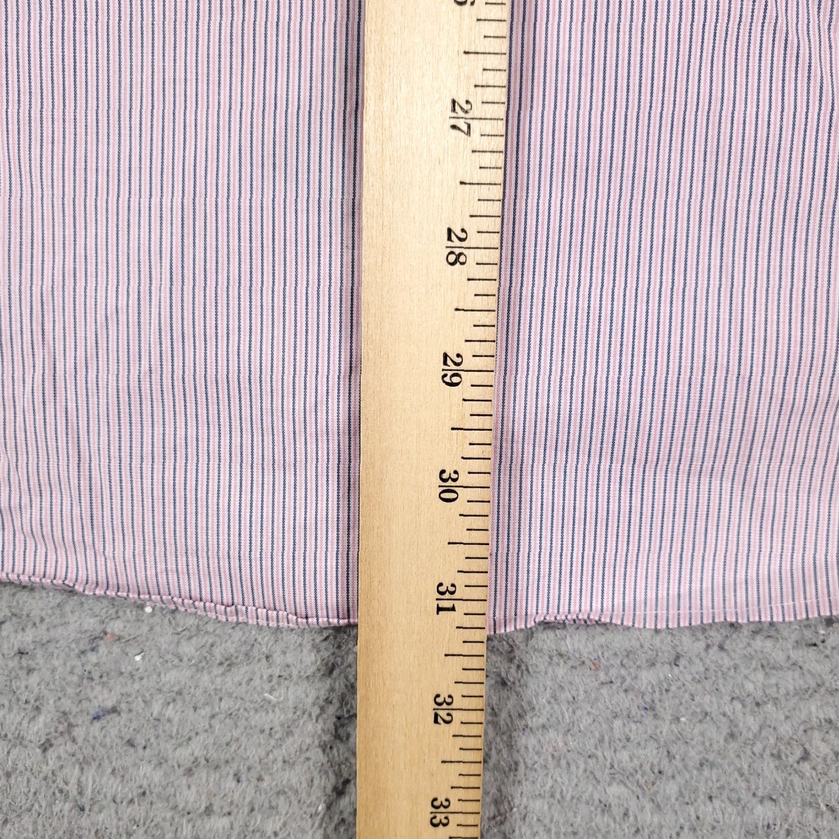 Ralph Lauren VINTAGE Ralph Lauren Shirt Mens Medium Pink Striped Button Up Long Sleeve Casual Formal Business Size US M / EU 48-50 / 2 - 4 Thumbnail