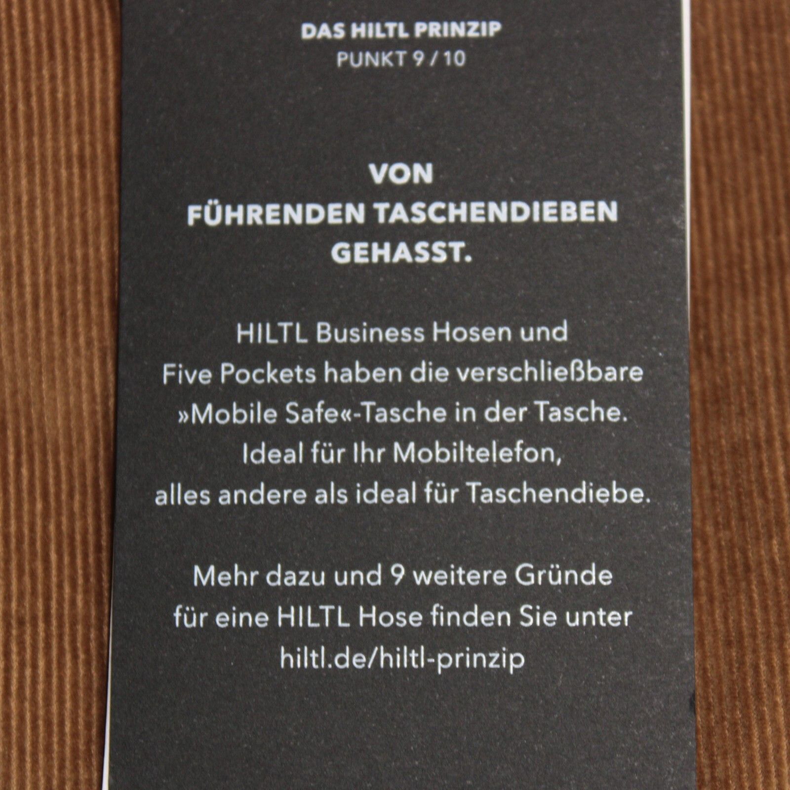 Hiltl Hiltl New with tags Chino Size 34 US In Brown Size US 34 / EU 50 - 6 Thumbnail