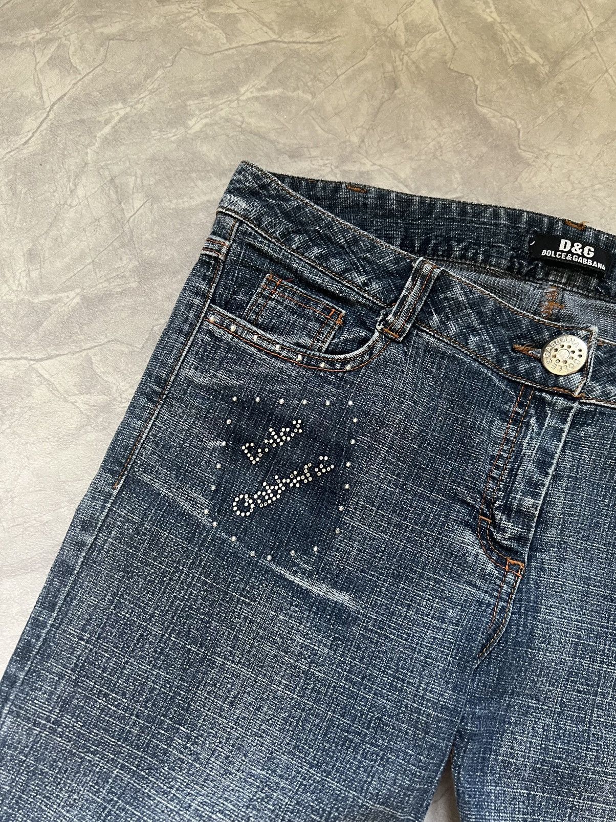 Dolce & Gabbana Dolce&Gabbana Vintage Flared Jeans Size 32" / US 10 / IT 46 - 8 Thumbnail