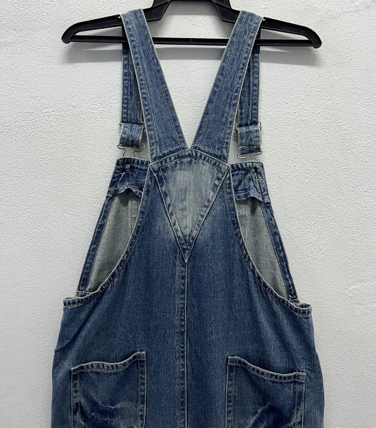 Japanese Brand × Vintage Vintage Y2K Style Japanese Denim Overalls by H.C.M.II Size L Size US 36 / EU 52 - 4 Thumbnail