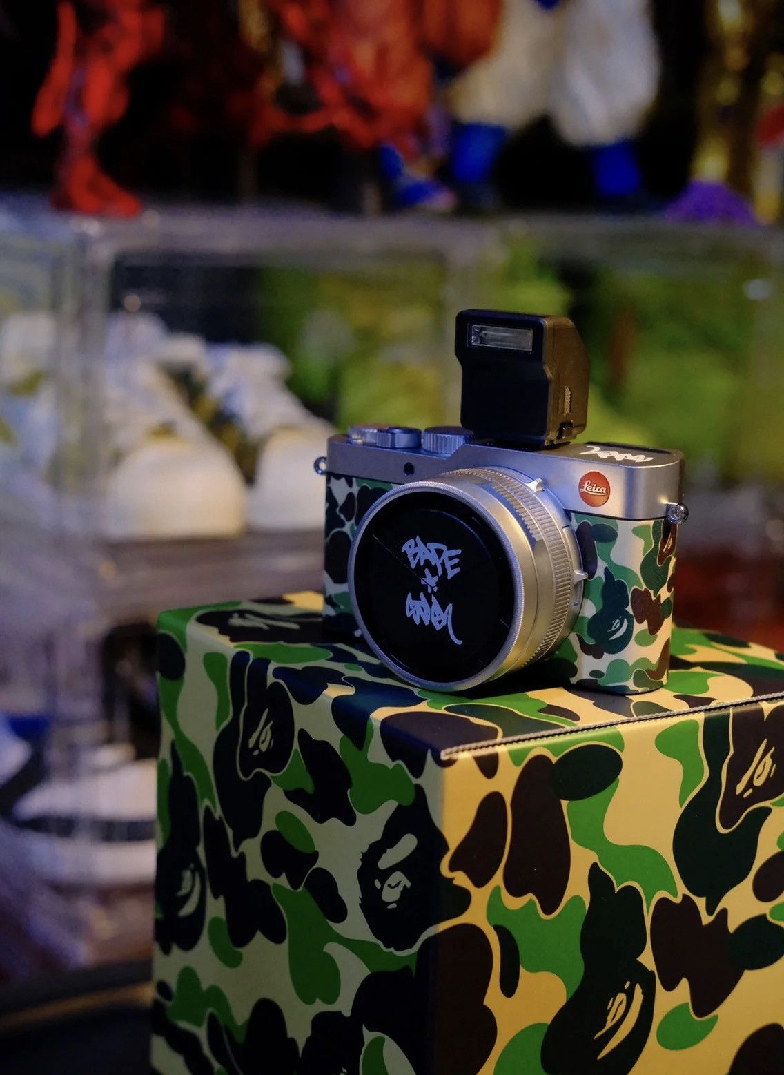 Bape Bape x Stash x Leica D-Luk 7 Camera | Grailed