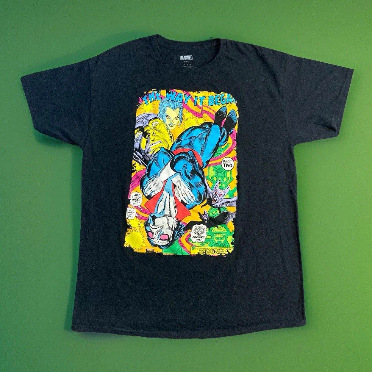 Hot Topic × Marvel Comics Hot Topic Marvel Comics MORBIUS Gil Kane T-Shirt Mens Large Size US L / EU 52-54 / 3 - 1 Thumbnail