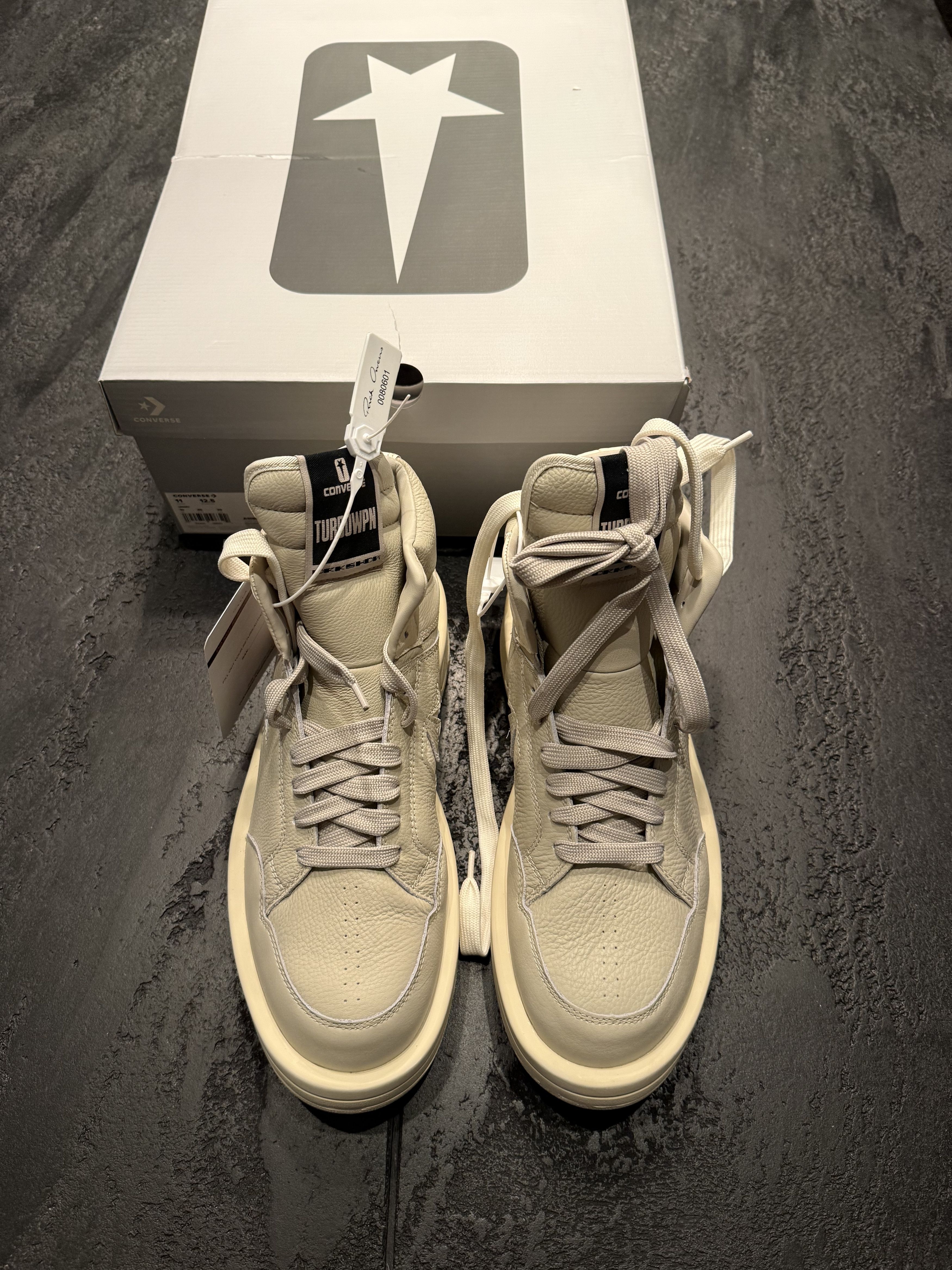 Rick Owens Drkshdw Rick Owens DRKSHDW x Converse TurboWPN sneaker Size US 11 / EU 44 - 7 Thumbnail