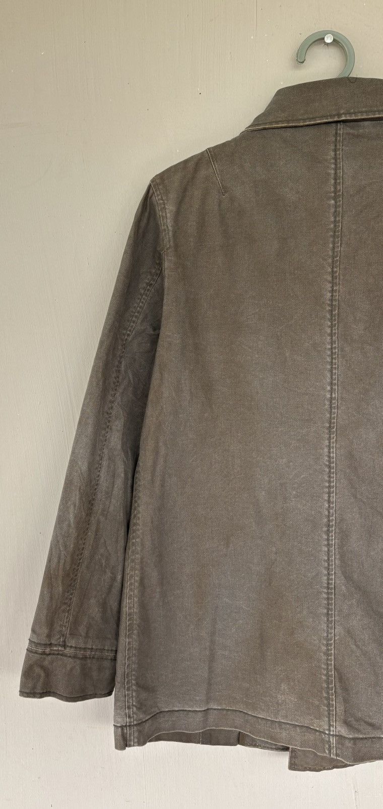 Japanese Brand Japanese Spec Outfitter Double Breasted Coat Denim Jacket Size US M / EU 48-50 / 2 - 12 Thumbnail