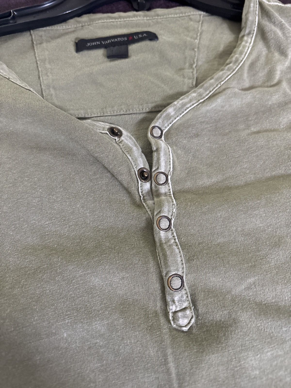 John Varvatos John Varvatos Green T-Shirt Size US XL / EU 56 / 4 - 4 Thumbnail