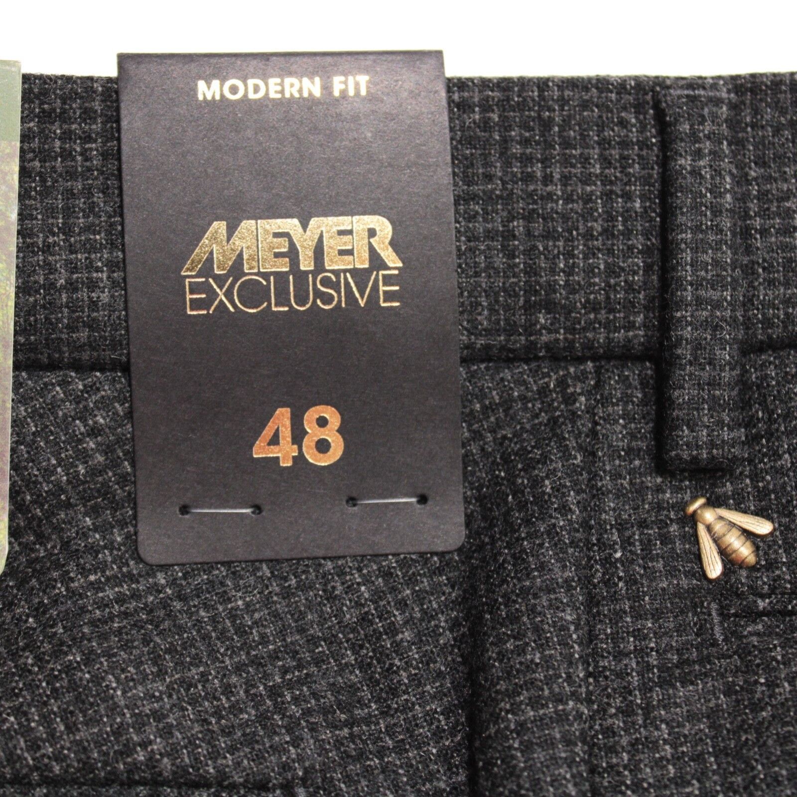 Other Meyer New with tags Dress Pants Size 32 US In Gray Size US 32 / EU 48 - 4 Thumbnail