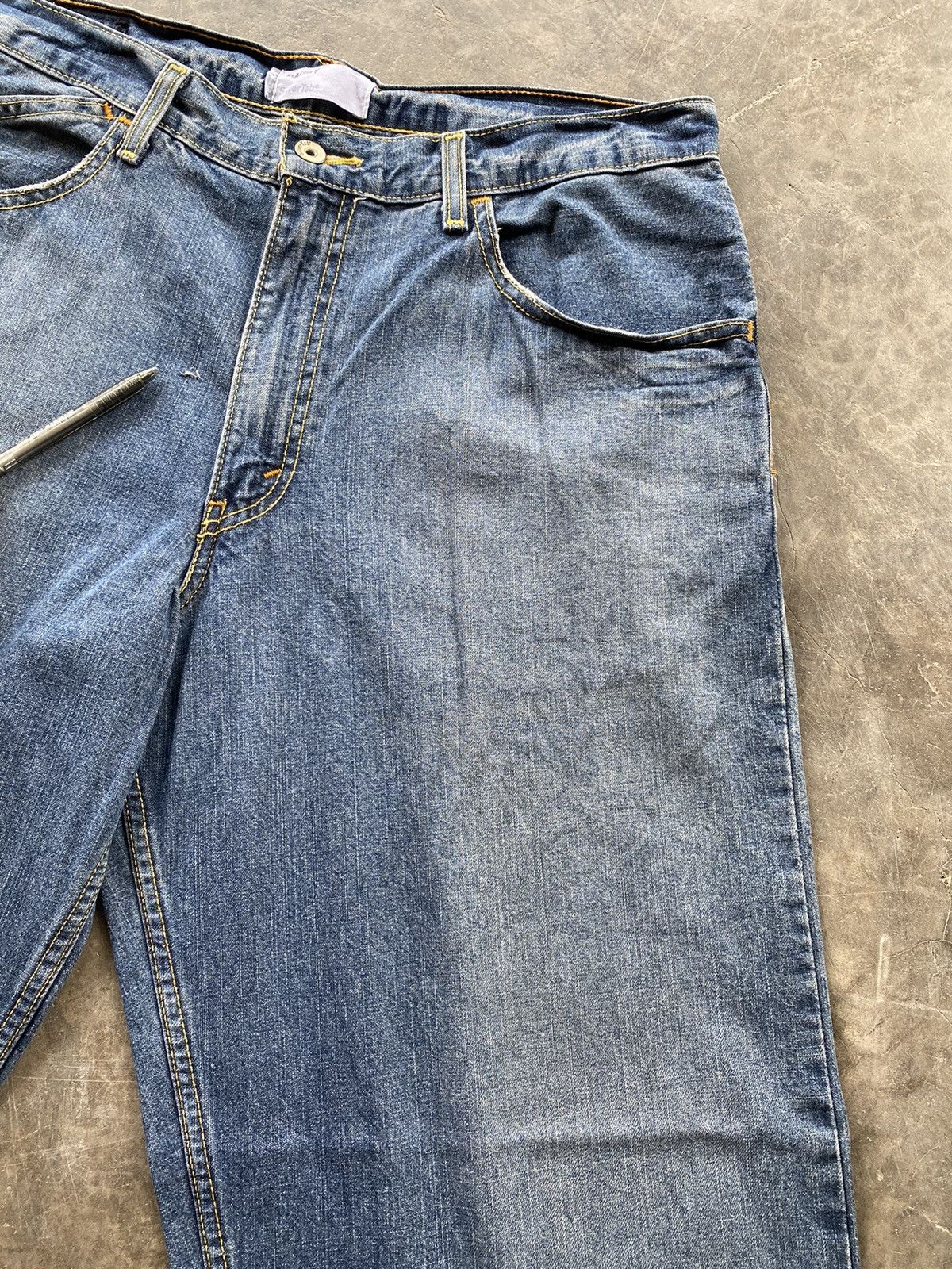 Levi's × Vintage Baggy Jeans Levis Silver Tab 33x32 Size US 34 / EU 50 - 5 Thumbnail