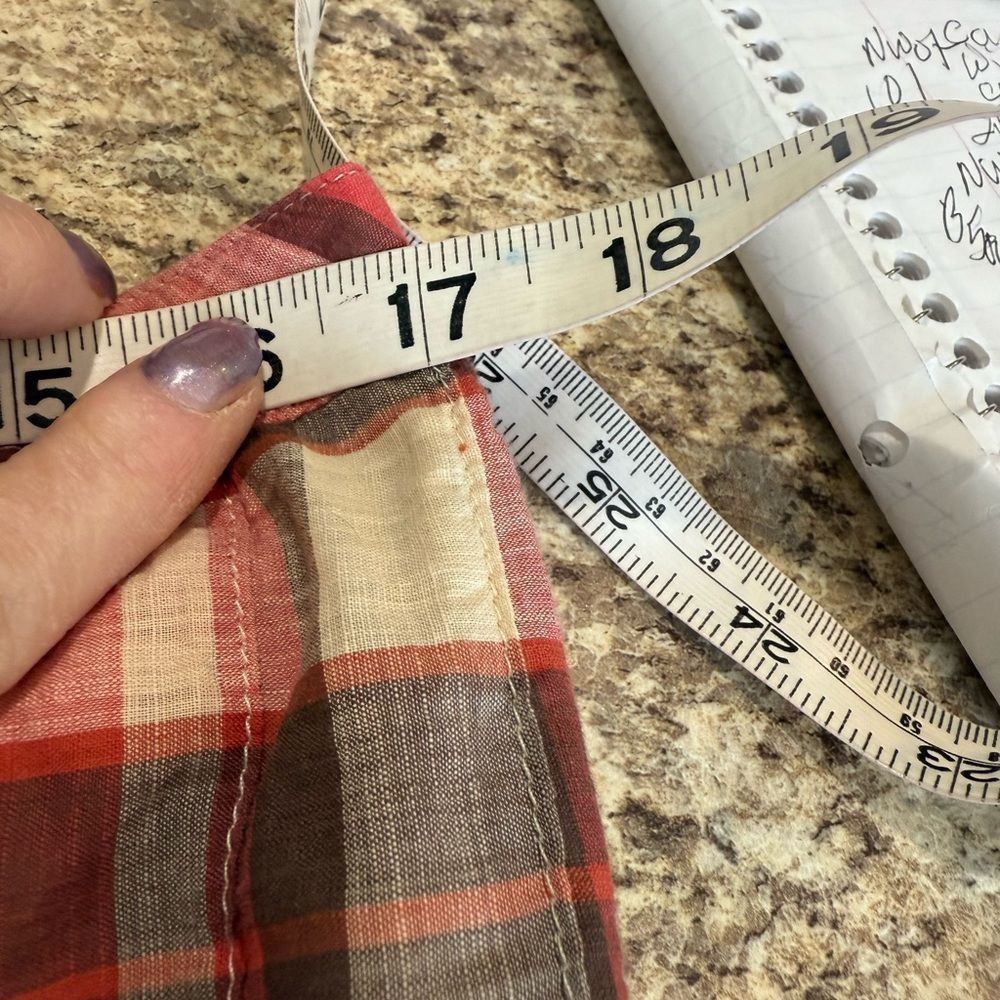 Robert Talbott Talbott size 10, red and white/gray pleated skirt Size 32" / US 10 / IT 46 - 6 Thumbnail