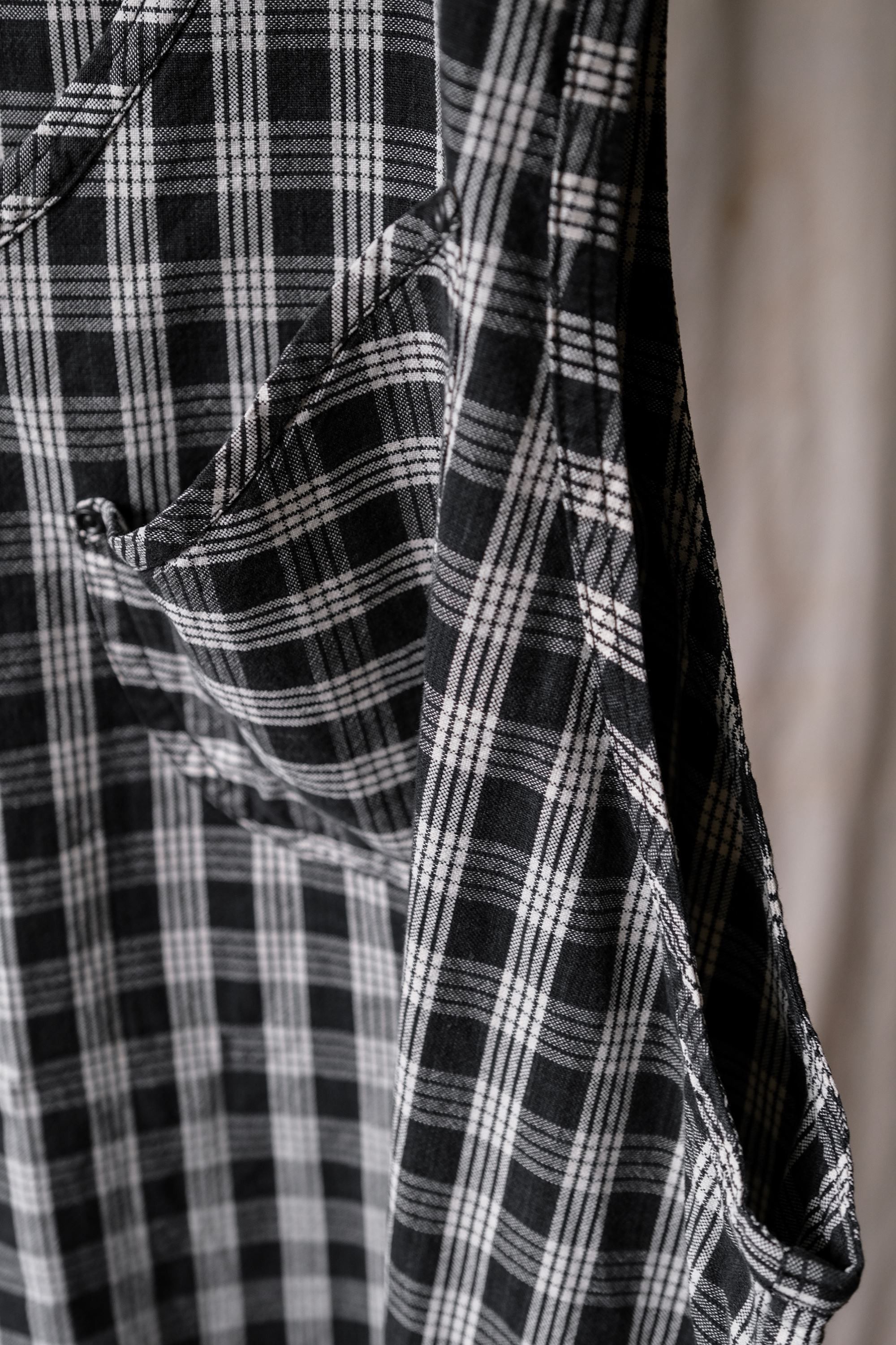 トップス Porter Classic PALAKA V-NECK VEST Porter Classic - PALAKA V-NECK VEST - BLACK