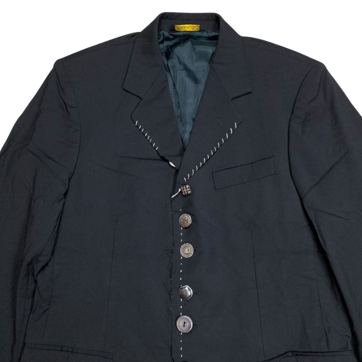 Geoffrey B. Small Geoffrey B.Small Contrast Stitch Blazer Jacket Size US M / EU 48-50 / 2 - 7 Thumbnail