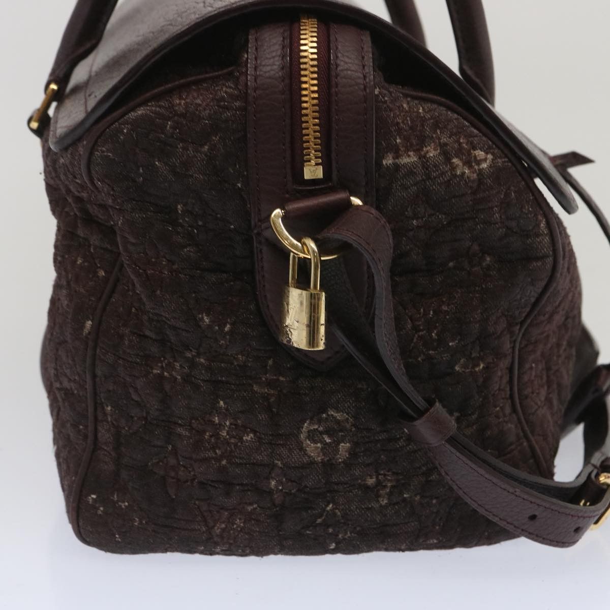 Louis Vuitton LOUIS VUITTON Monogram Volupte Psyche Hand Bag Bordeaux Size ONE SIZE - 3 Thumbnail