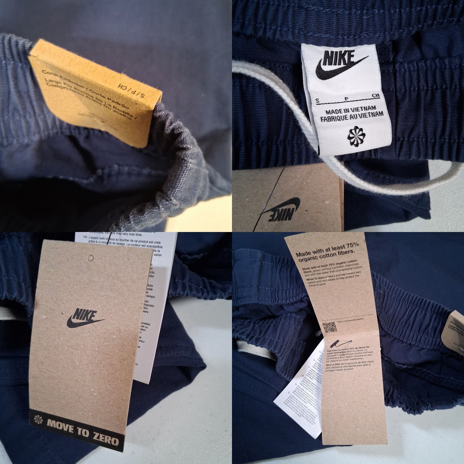 Nike Nike Club Shorts Men Small Regular Fit Twill Blue DX0619-410 S Slim Schematic? Size US 29 - 8 Thumbnail