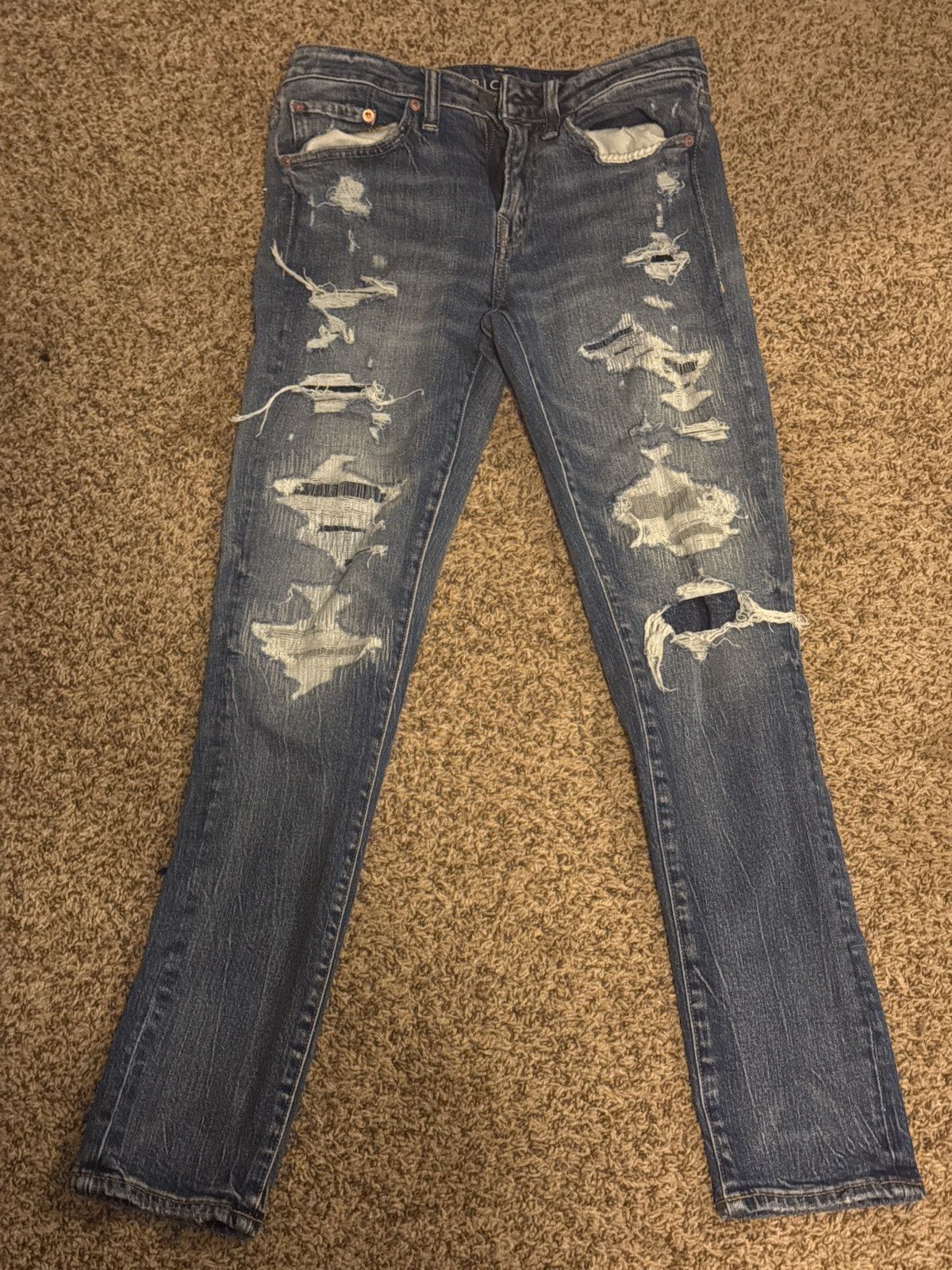 American Eagle Outfitters American eagle skinny jeans Size US 29 - 1 Thumbnail