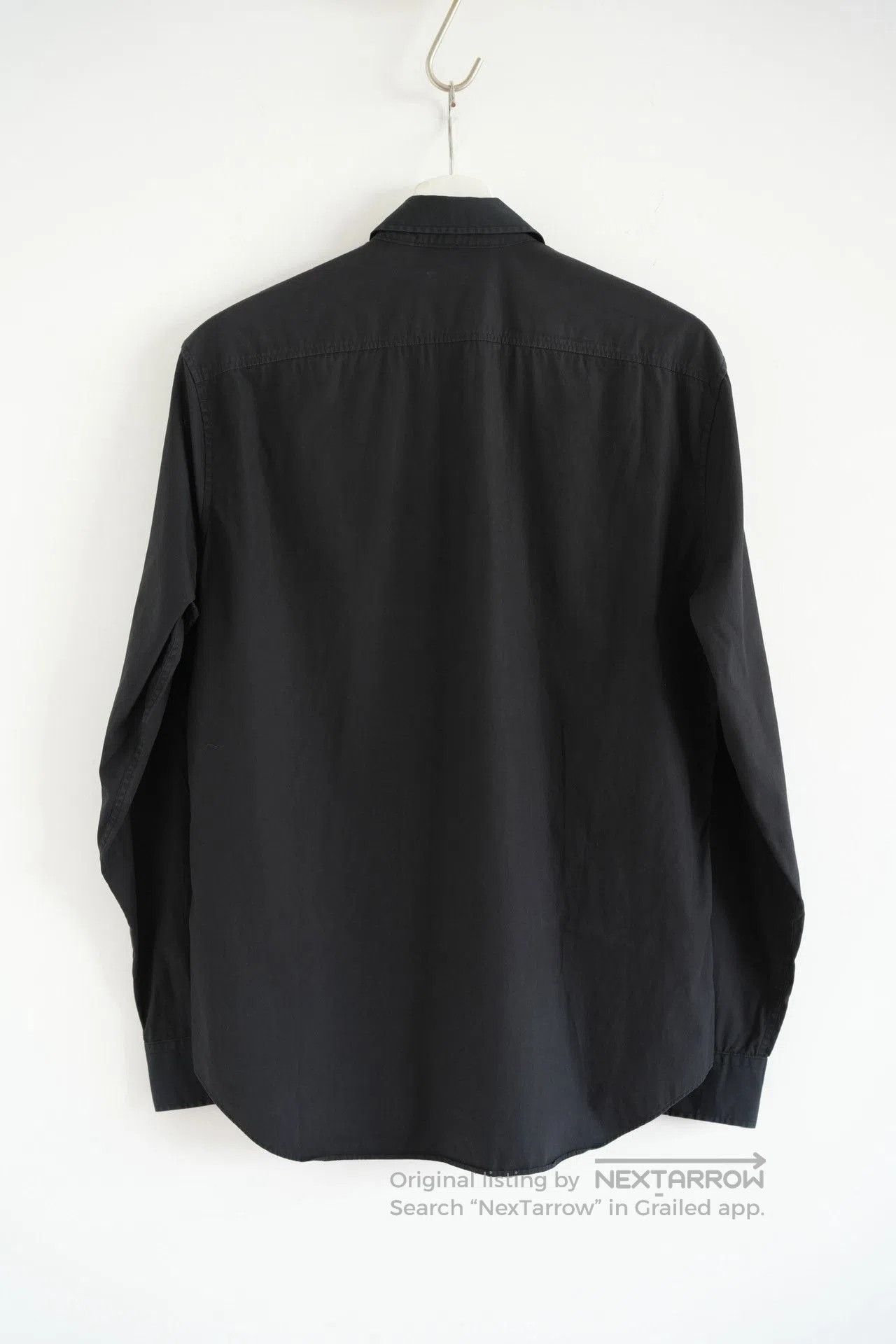 Burberry Burberry Check Panel Black Shirt. Size US M / EU 48-50 / 2 - 2 Thumbnail