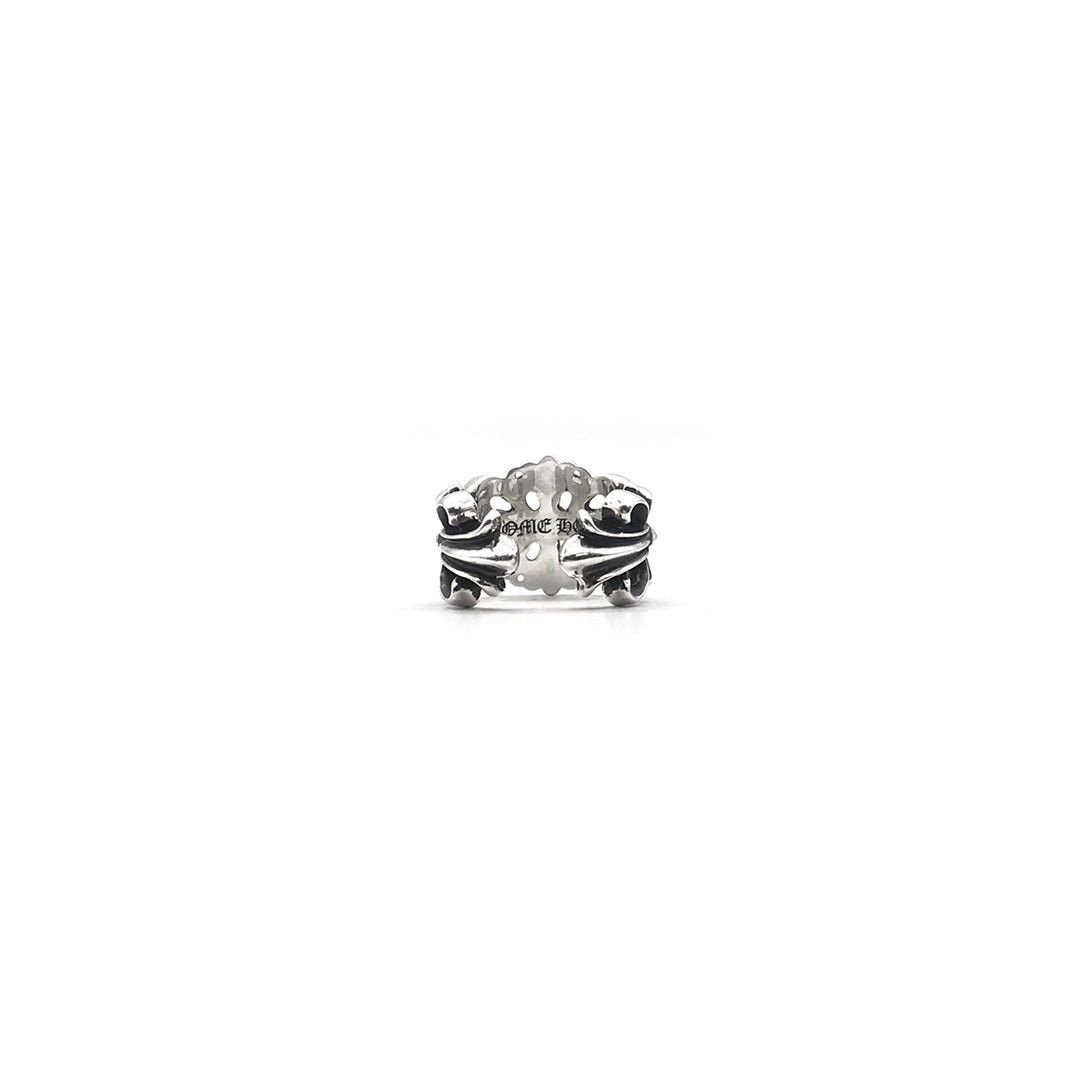Chrome Hearts Chrome Hearts Silver Floral Cross Ring Size ONE SIZE - 2 Thumbnail