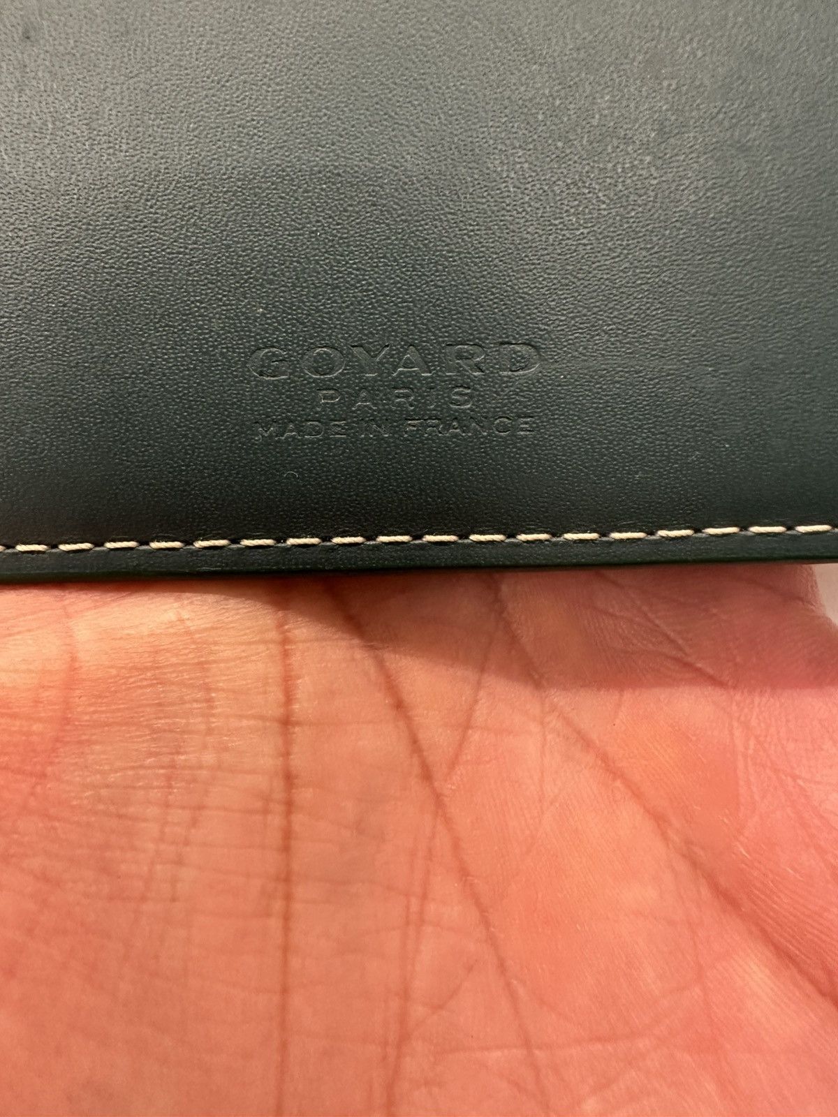 Goyard Green Goyard Insert Victoire Card Wallet Size 40 - 3 Thumbnail