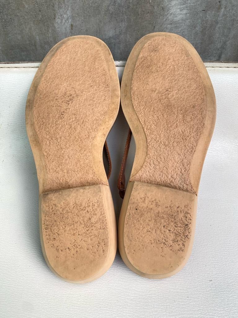 Issey Miyake Spiral Strap Low Heel Sandals Size US 7 / IT 37 - 5 Thumbnail