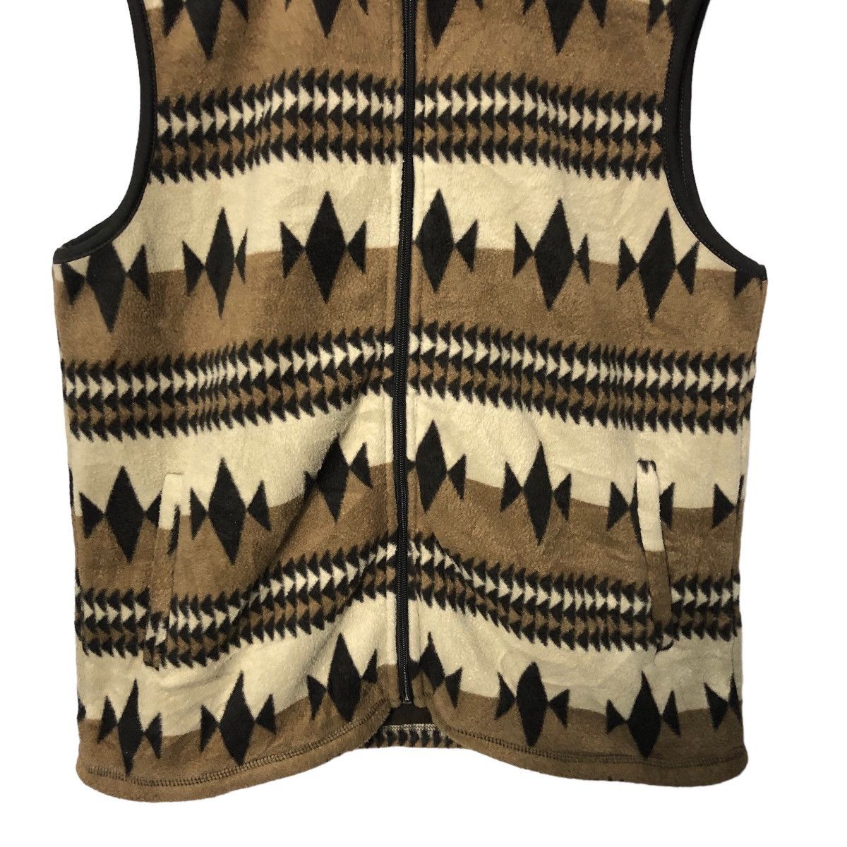 Japanese Brand Vintage Santa Catalina Fullprint Zipper Ups Vest Size US M / EU 48-50 / 2 - 3 Thumbnail