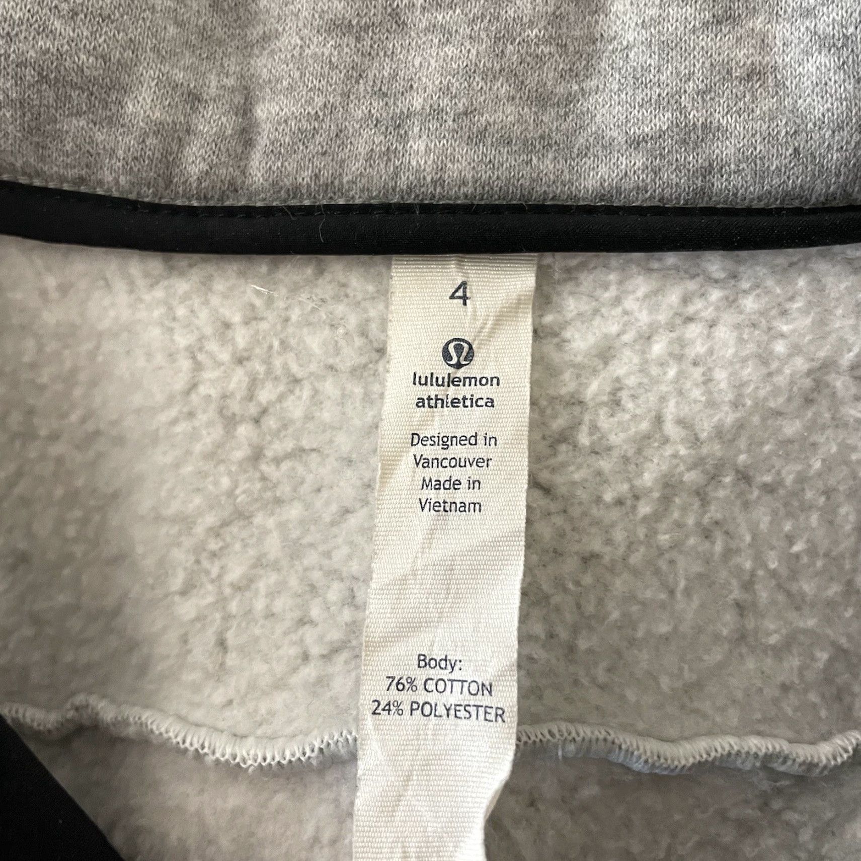 Lululemon Lululemon Full Zip Cotton Blend Athletic Jacket Women's 4 Gray Size S / US 4 / IT 40 - 2 Thumbnail