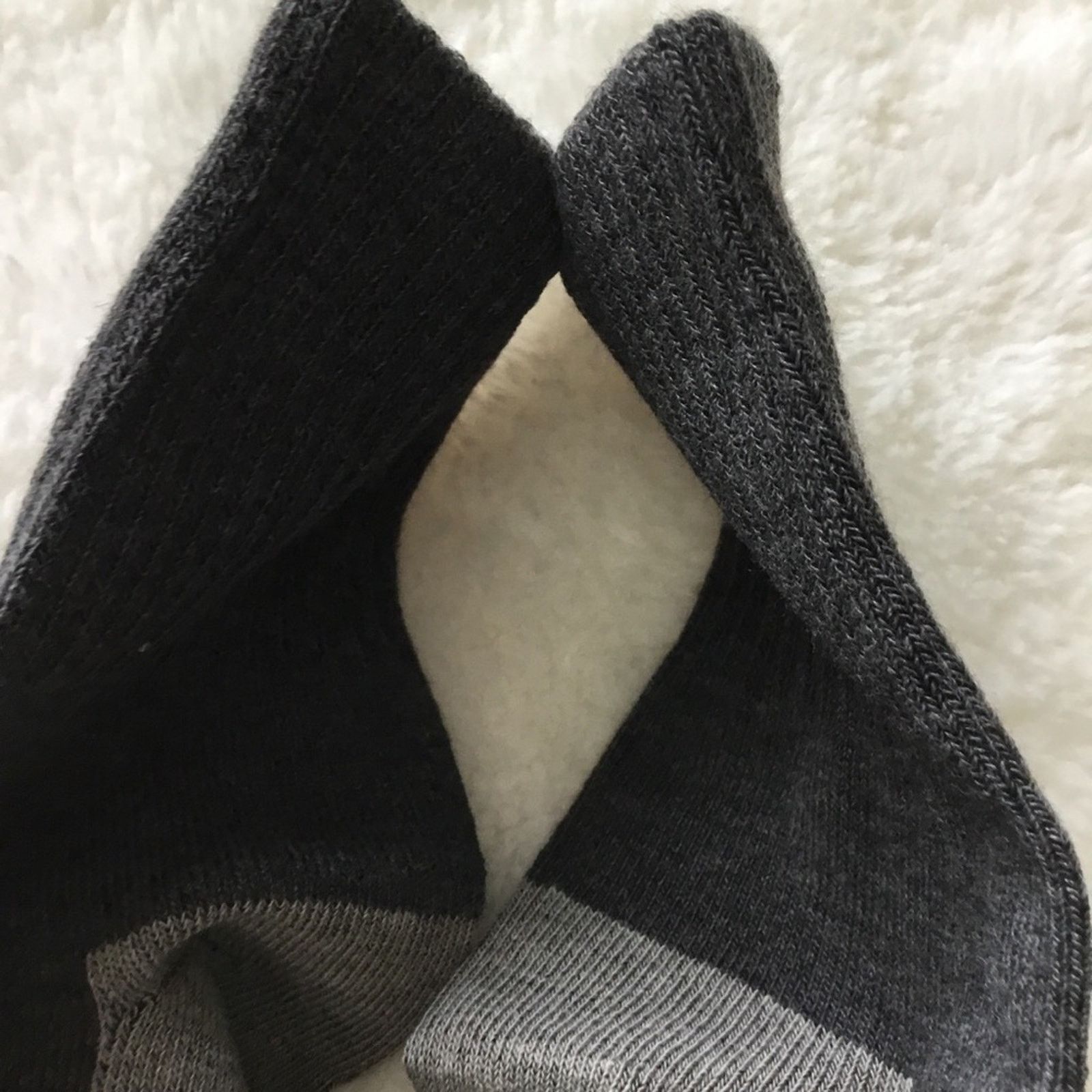 Other Men Black & Gray Bamboo Charcoal Anti-odor Socks Size ONE SIZE - 7 Thumbnail