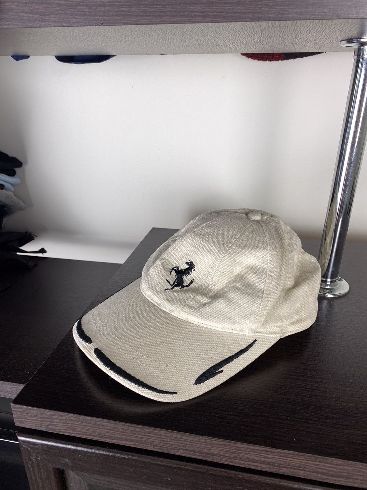 Vintage Vintage Ferrari Cap Size ONE SIZE - 1 Thumbnail