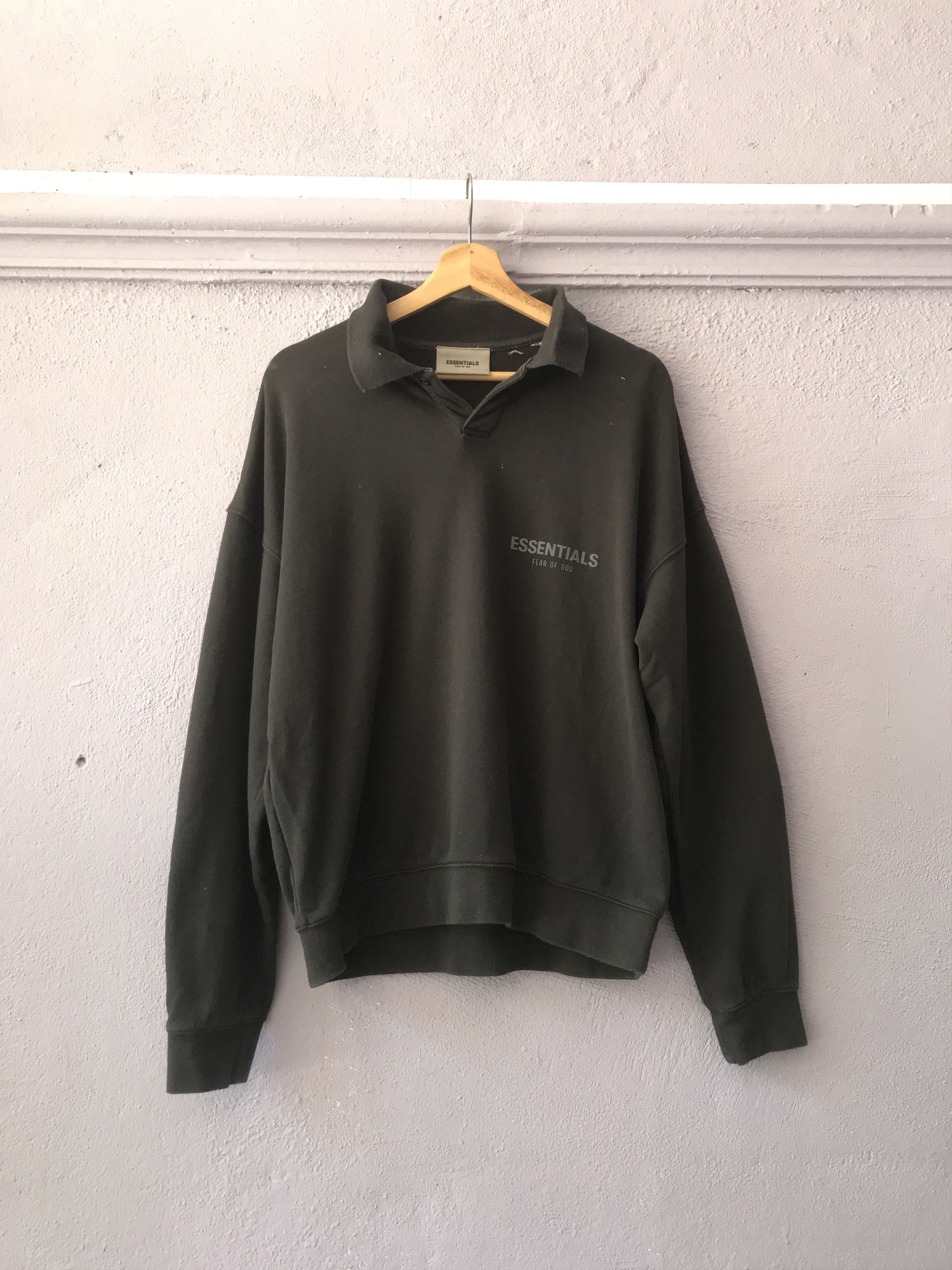 Essentials × Fear of God ESSENTIALS FEAR OF GOD LONGSLEEVE SHIRT SIZE XS Size US XS / EU 42 / 0 - 1 Thumbnail