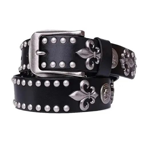 Japanese Brand Rivet Punk Belts Size ONE SIZE - 2 Thumbnail