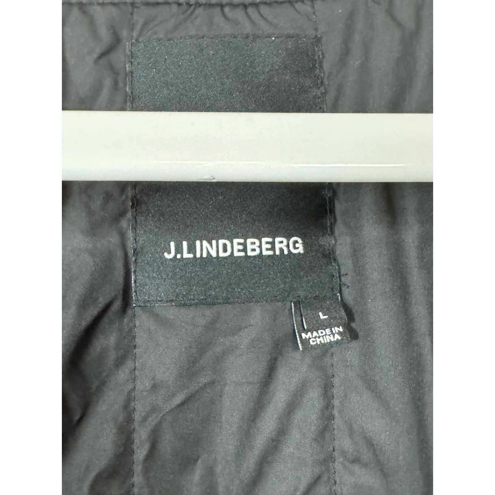J.Lindeberg J. Linderberg Dwayne Bomber Black Jacket Mens Size L USED Size US L / EU 52-54 / 3 - 6 Thumbnail