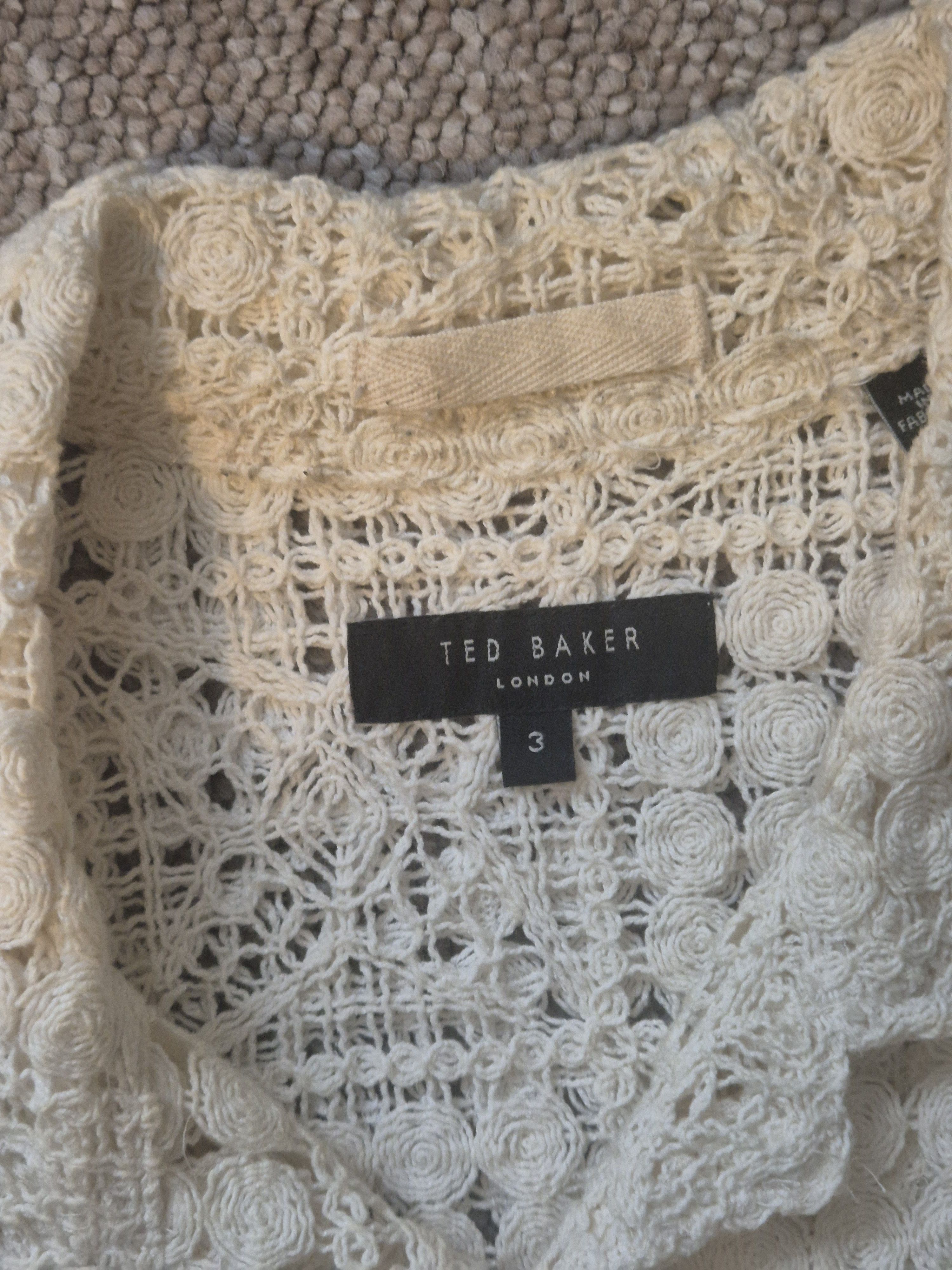 Ted Baker TED BAKER SS Mackk crochet cotton-blend shirt Size US L / EU 52-54 / 3 - 2 Thumbnail