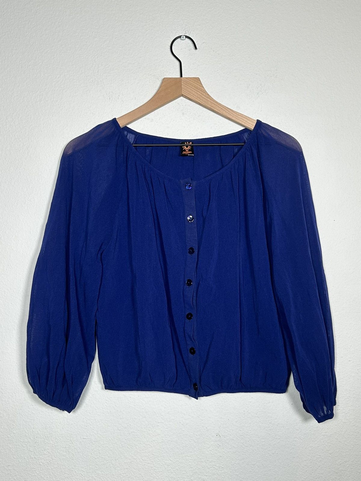 Jean Paul Gaultier Mesh double layered cardigan Size M / US 6-8 / IT 42-44 - 1 Thumbnail