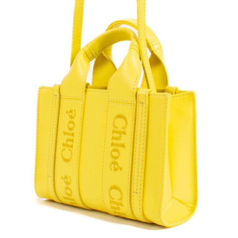 Chloe oc11z0825 Size: OS / Tote Bag in Yellow Size ONE SIZE - 3 Thumbnail