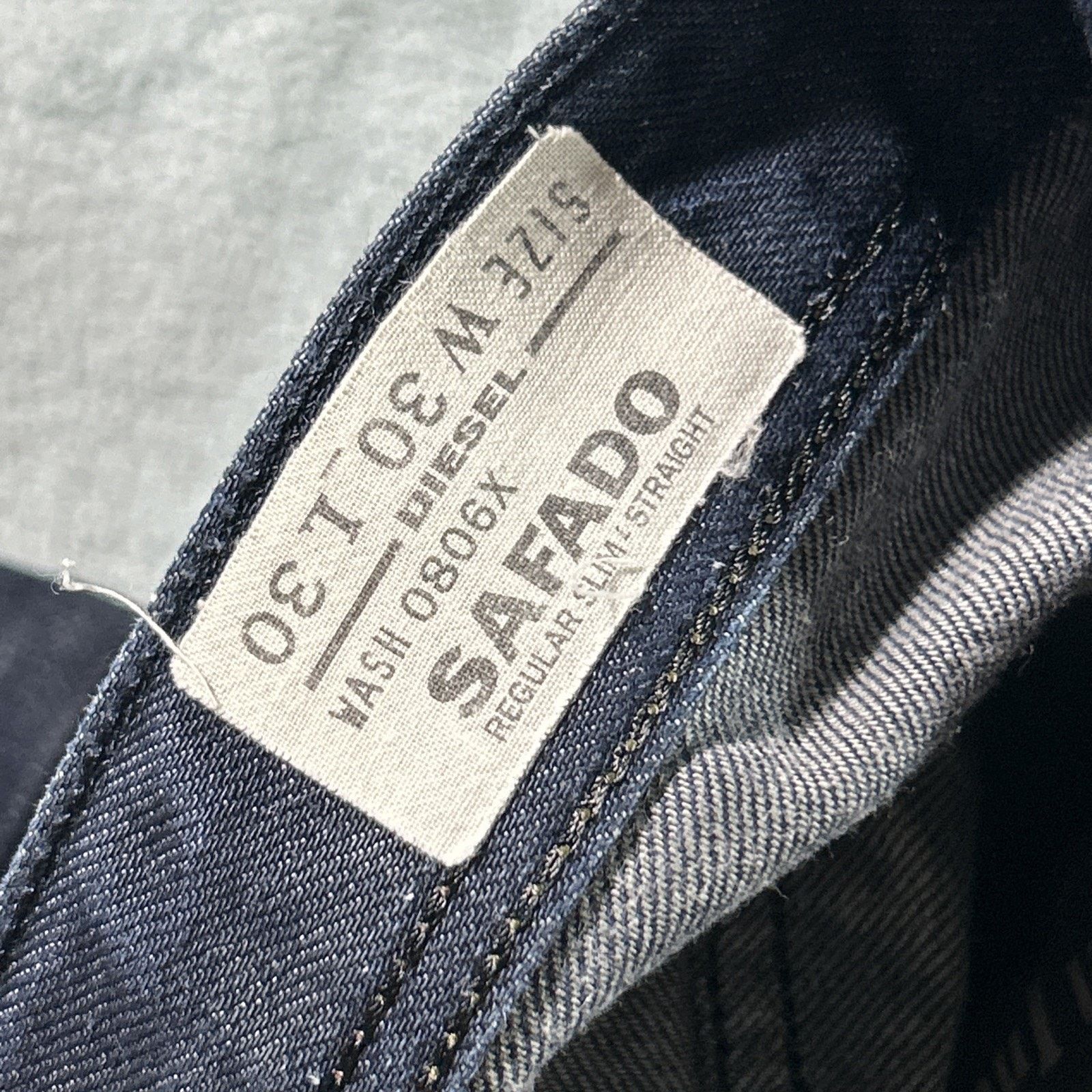 Diesel Diesel Safado 3D Loose Baggy Jeans 30x30 Button Fly Relax Size US 30 / EU 46 - 3 Thumbnail