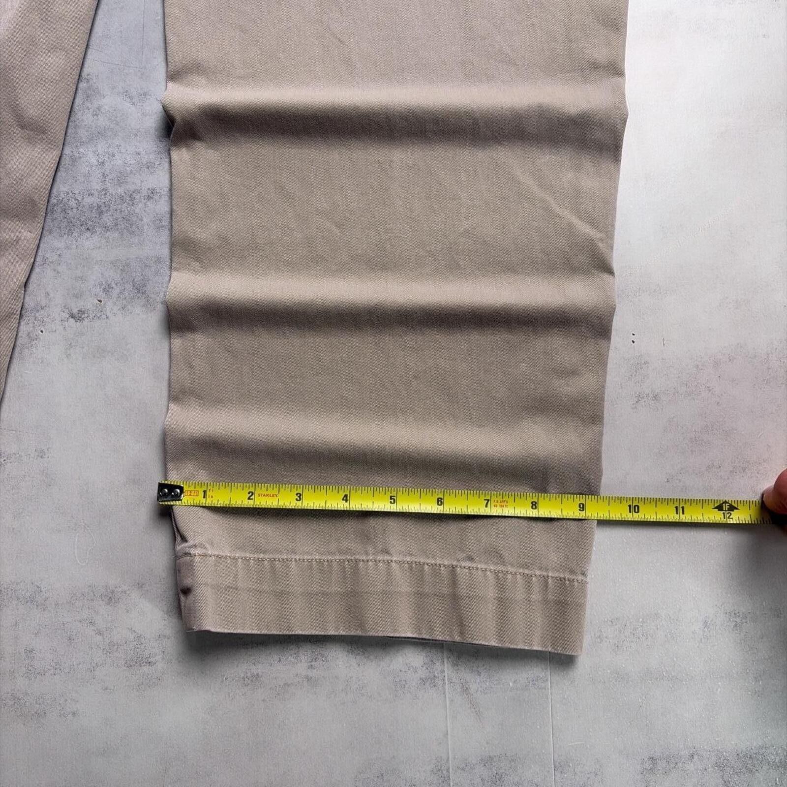 Polo Ralph Lauren Y2K Beige Polo Ralph Lauren Chino Baggy Ethan Pants Size US 40 / EU 56 - 8 Thumbnail