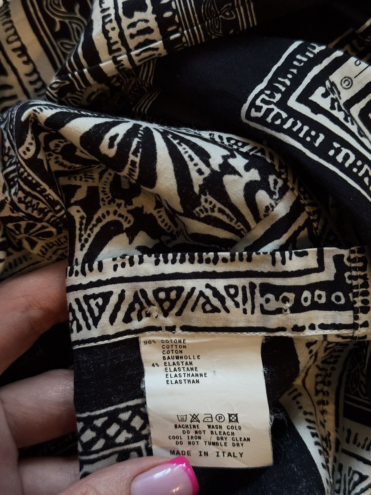 Designer × Etro Etro iconic graphic bandana pattern shirt blouse Size M / US 6-8 / IT 42-44 - 7 Thumbnail
