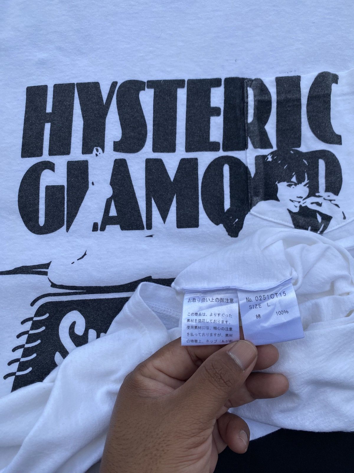 Hysteric Glamour Hysteric Glamour "Sweet Life Exposed Diary of a Bad Girl"Tee Size US L / EU 52-54 / 3 - 14 Thumbnail