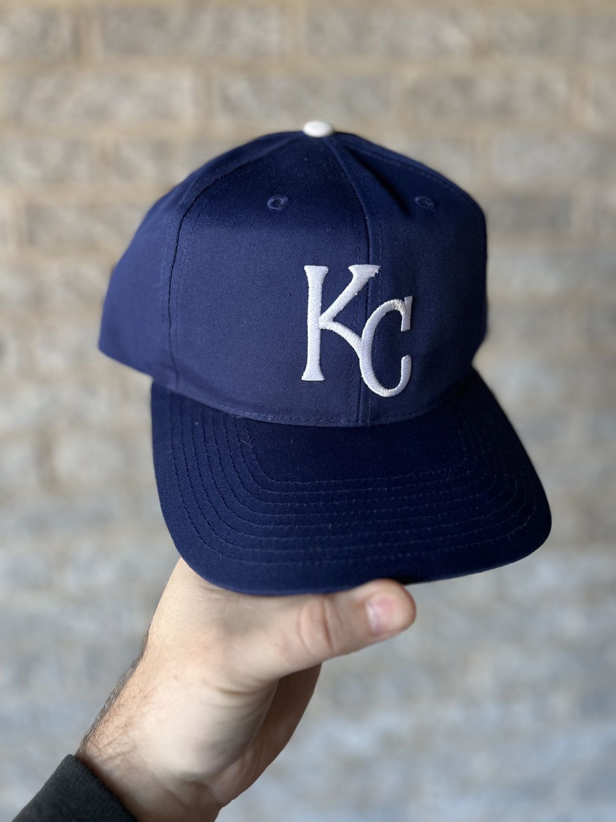 Sports Specialties × Vintage Vintage 90’s MLB Kansas City Royals SnapBack Hat Size ONE SIZE - 1 Thumbnail