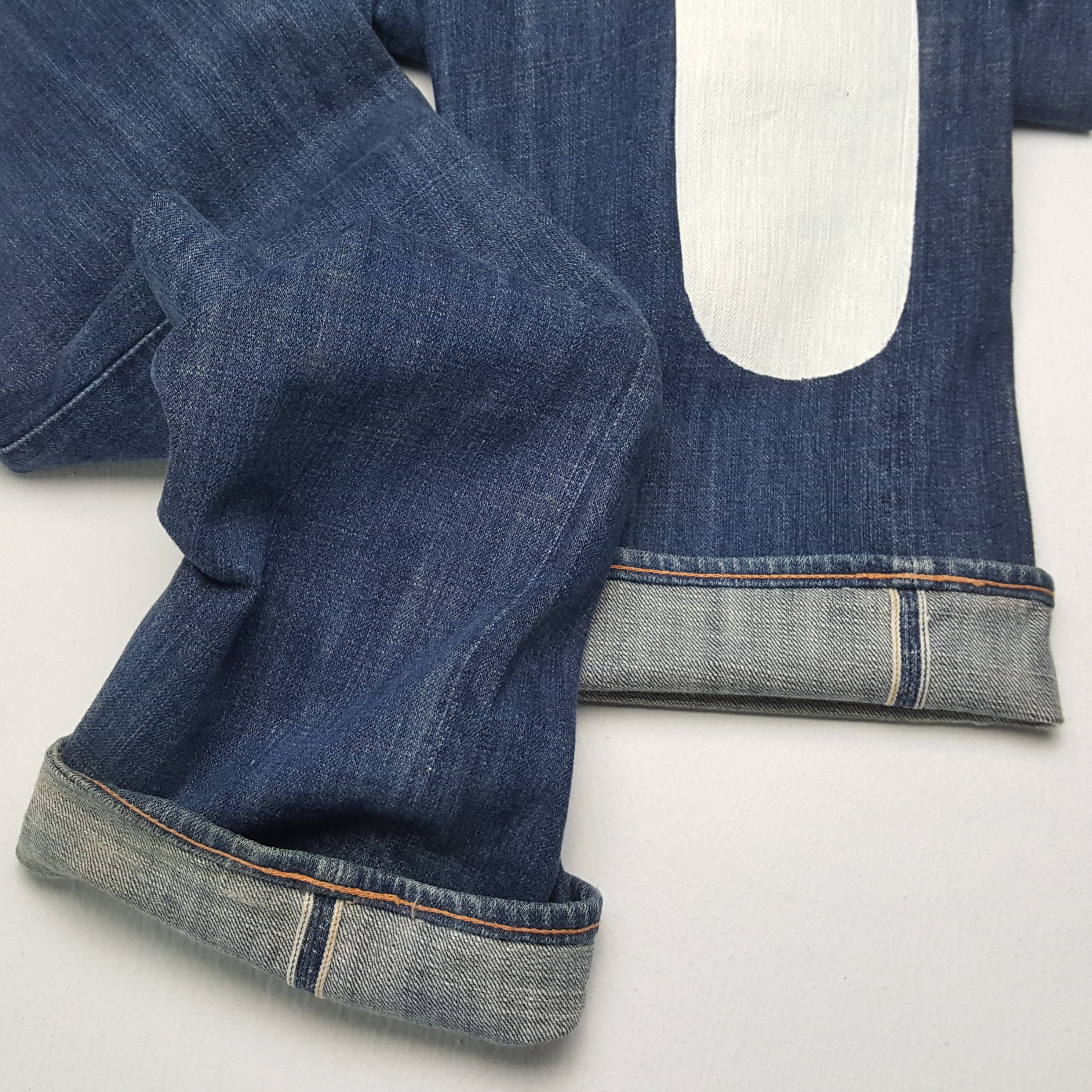 Evisu × Japanese Brand × Vintage EVISU Japanese Brand Streetwear Custom Daicock Jeans Size US 31 - 12 Thumbnail