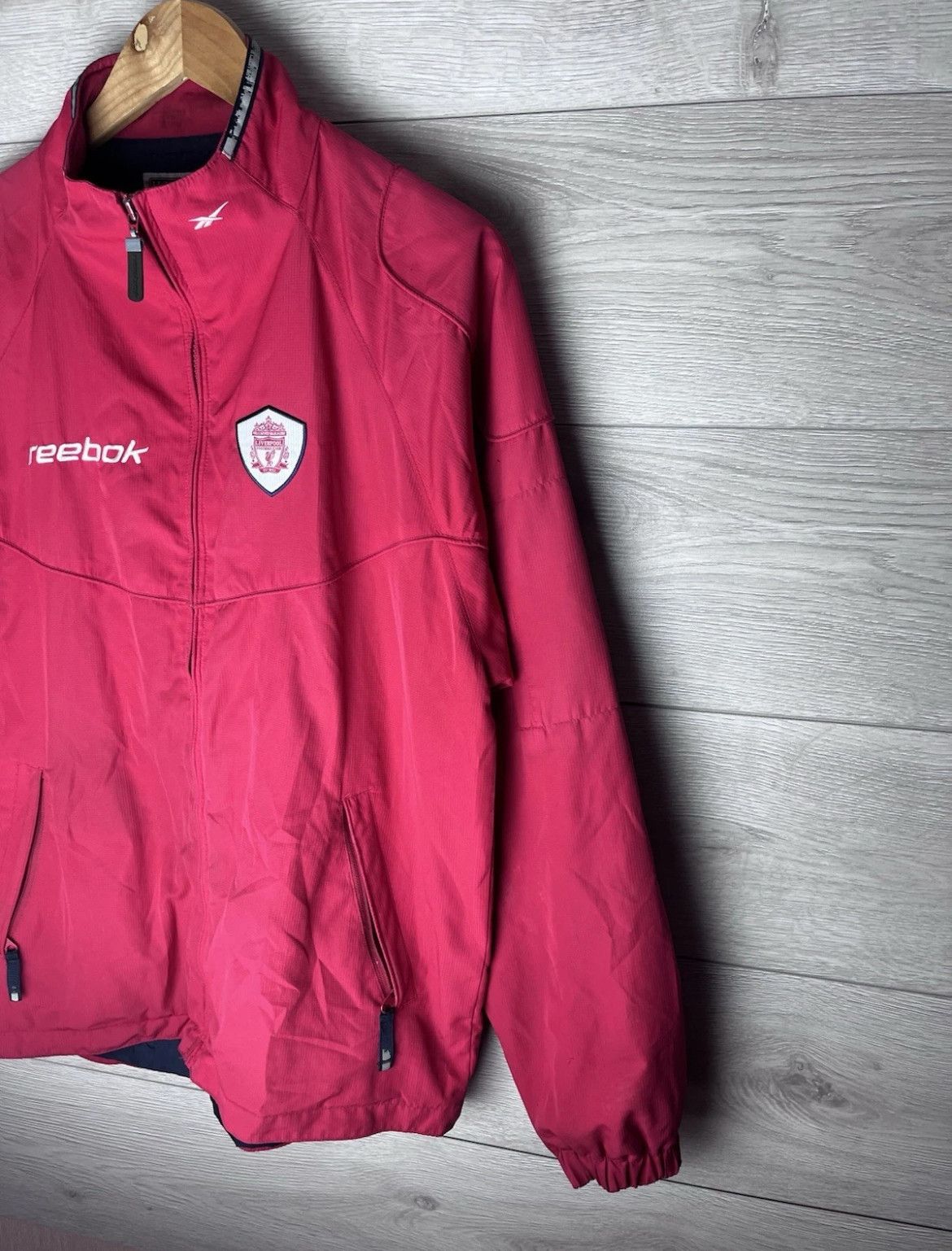 Reebok Vintage men’s soccer jacket Reebok Liverpool size Xs Size US XS / EU 42 / 0 - 4 Thumbnail
