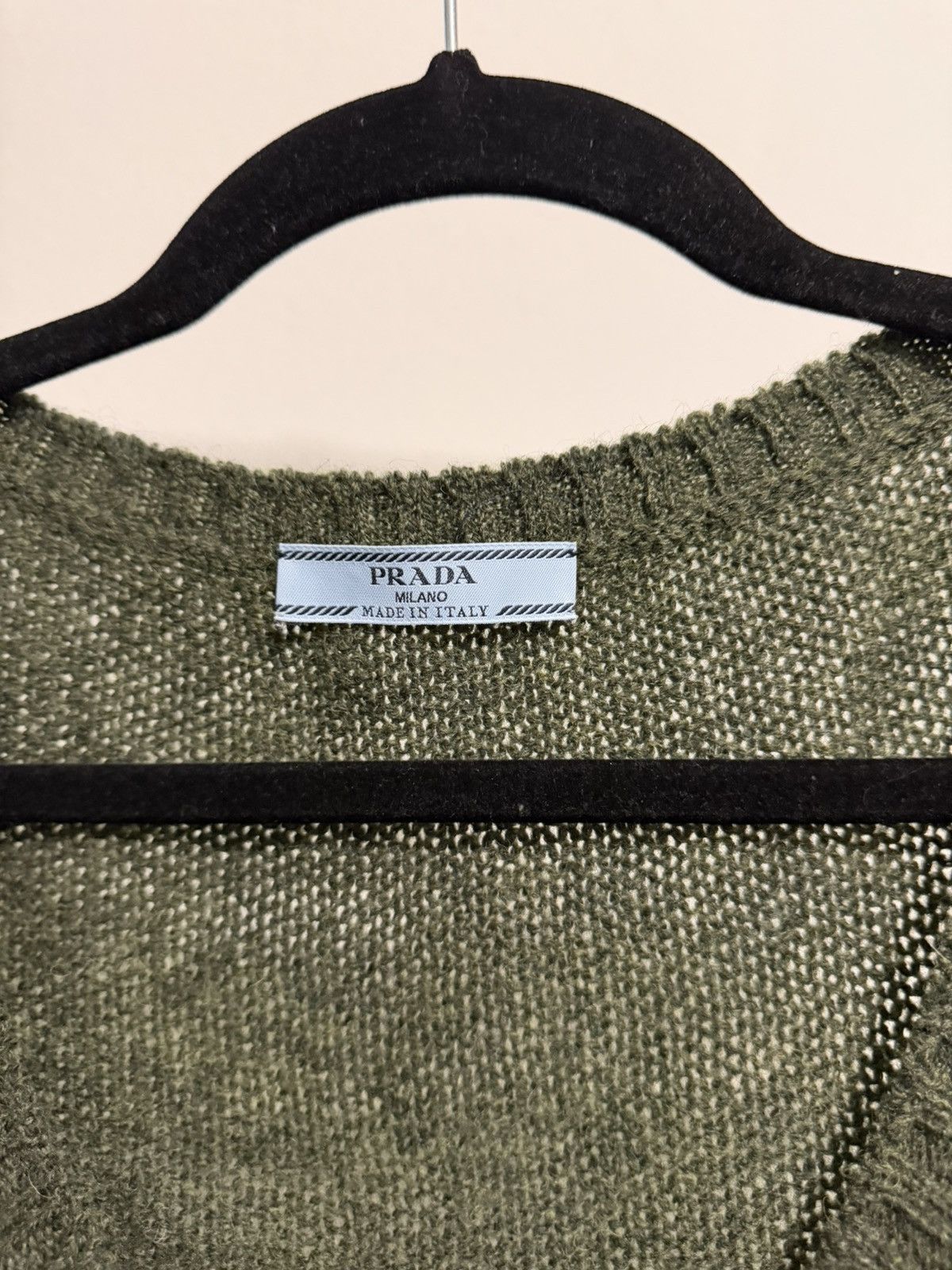 Prada Prada Wool Sleeveless cardigan Size S / US 4 / IT 40 - 3 Thumbnail