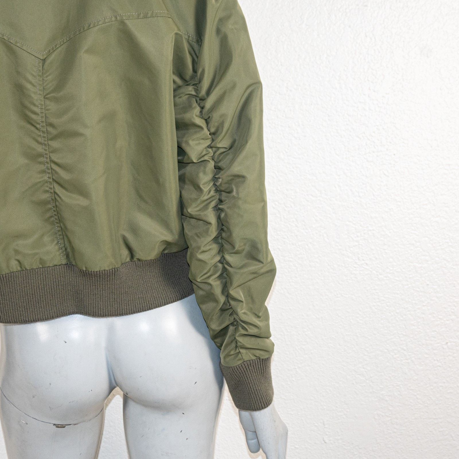 Officine Generale OfficIne Generale $720 Nanni Nylon Bomber Jacket Green Size L / US 10 / IT 46 - 10 Thumbnail